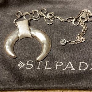 Silpada ‘Crescent’ Pendant Necklace